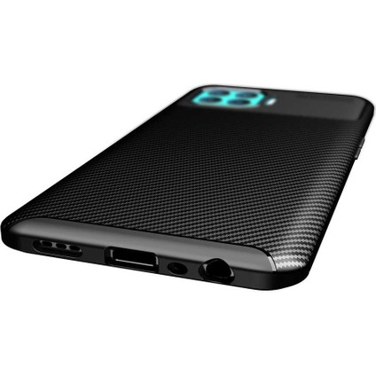 Oppo Reno 4 Lite Kılıf Kflg Negro Silikon Kapak-Siyah indirimleri