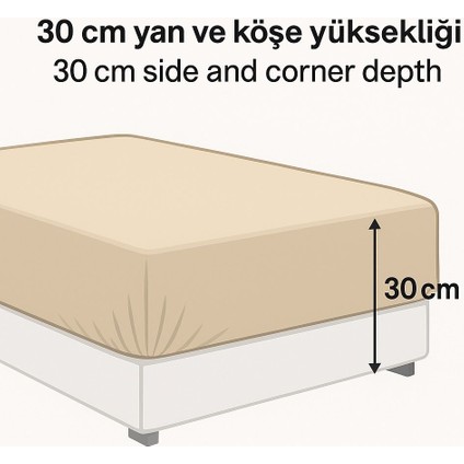 Battal Boy Desenli Lastikli Çarşaf Seti 180X200 cm + 2 Adet Yastık Kılıfı 50X70 modelleri