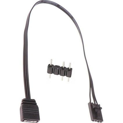Passing Corsair 4pın Rgbden Standart Argbye 3-Pin 5V Adaptör Konnektörü Rgb Kablosu 25CM (Yurt Dışından) fiyatları