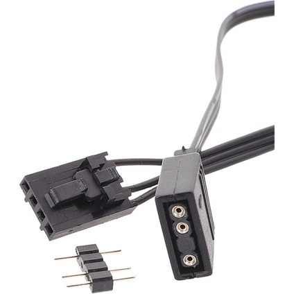 Passing Corsair 4pın Rgbden Standart Argbye 3-Pin 5V Adaptör Konnektörü Rgb Kablosu 25CM (Yurt Dışından) modelleri