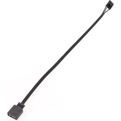 Passing Corsair 4pın Rgbden Standart Argbye 3-Pin 5V Adaptör Konnektörü Rgb Kablosu 25CM (Yurt Dışından) fırsatları