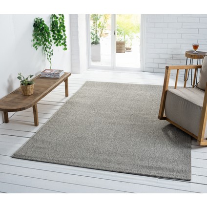 Doğal Jüt Dokuma Tabanlı Halı | Kolay Temizlenebilir & Dayanıklı – Bombay 662 Gri fiyatları