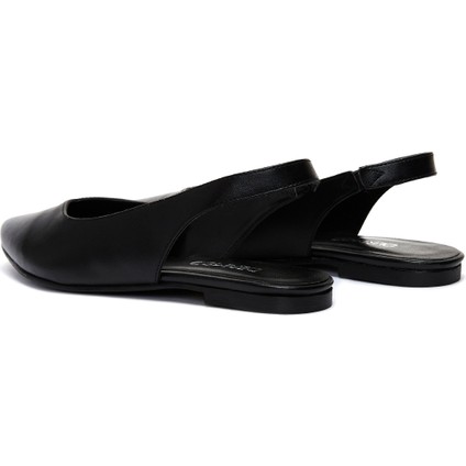 Kadın Siyah Arkası Açık Babet 25SFE400118