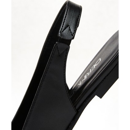 Kadın Siyah Arkası Açık Babet 25SFE400118