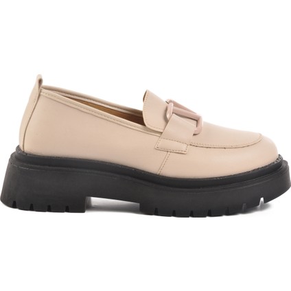 Bej Kadın Casual Ayakkabı