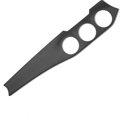 Rhd Mat Karbon Desen Gösterge Tablosu Hava Outlet Panel Trim Sticker Strip Mercedes Benz Cla C117 Gla X156 2013-2019 (Yurt Dışından) indirimleri