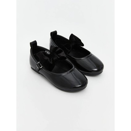 Deri Görünümlü Kız Bebek Babet (W5)