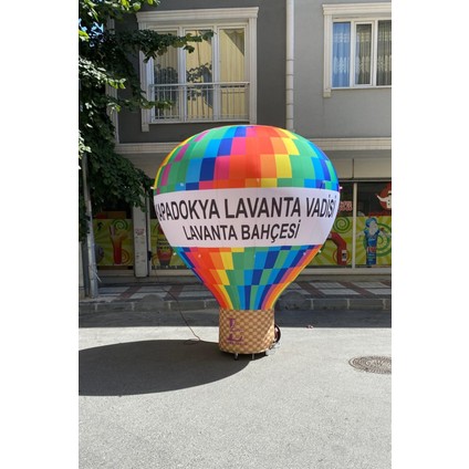 Kişiye Özel Tasarım ve Baskılar Ile 3 Metre Boyunda LED Işıklı Yer Balonu