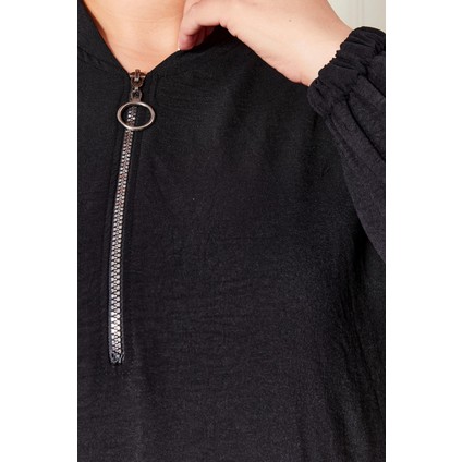 Kadın Büyük Beden Ayrobin Kumaş Tunik modelleri