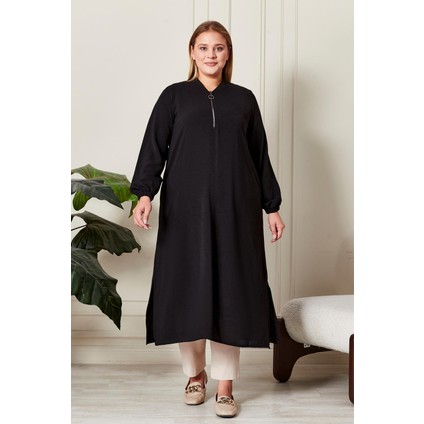 Kadın Büyük Beden Ayrobin Kumaş Tunik fırsatları