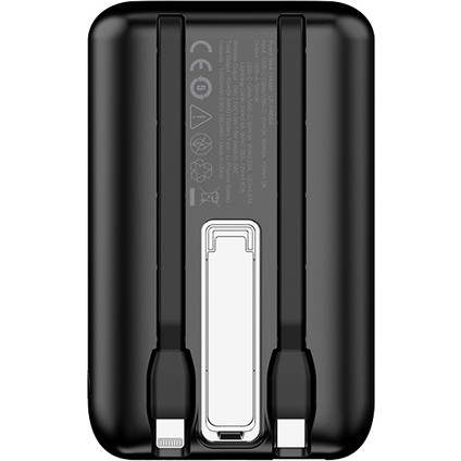 LP-PW004 Akıllı Saat Kablosuz Şarj Özellikli Wireless Powerbank 10000MAH 15W Siyah fiyatları