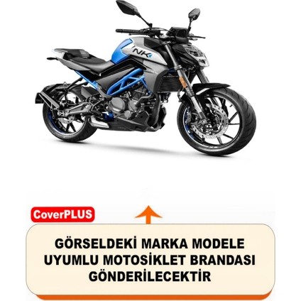 Reflektörlü Siyah Turuncu Dikişli Cf Moto 250NK Pro Arka Çanta Uyumlu Branda Motosiket Brandası Motor Örtüsü Çadır Su Geçirmez Motosiklet Kılıfı Motor Brandası fiyatları