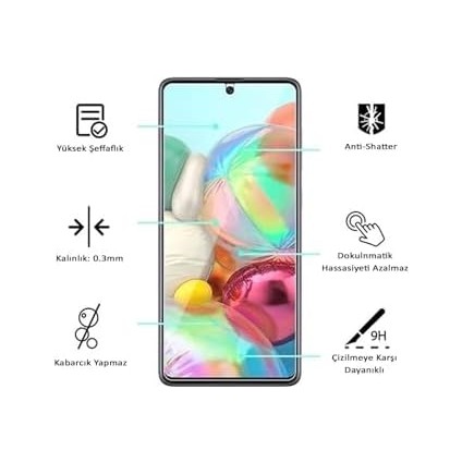 Galaxy M34 5g Uyumlu Ekran Koruyucu Screen Protector Tempered Glass Kristal NETLIĞINDE%100 Hd Görüntü, Yüksek Kalite Temperli Kırılmaz Cam fiyatları