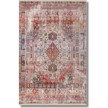 Drom Dokuma Taban Makinede Yıkanabilen Kilim Kaymaz Şönil Renkli Otantik Halı