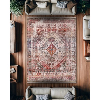 Drom Dokuma Taban Makinede Yıkanabilen Kilim Kaymaz Şönil Renkli Otantik Halı fiyatları