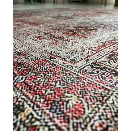 Drom Dokuma Taban Makinede Yıkanabilen Kilim Kaymaz Şönil Renkli Otantik Halı fırsatları