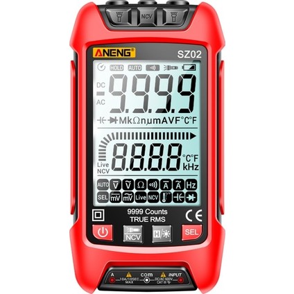 SZ02 Akıllı Dijital Multimetre Otomatik Menzil (Yurt Dışından)