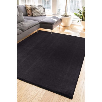 Lüx Post Tavşan Tüyü Peluş Kesme Halı Yolluk Kaymaz Taban Yıkanabilir Yumuşacık Pofuduk Oturma Çocuk Koridor Hol Mutfak Yatak Odası