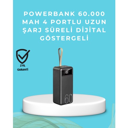 Seyahat ve Kamp Için Portatif Güç Kaynağı Powerbank