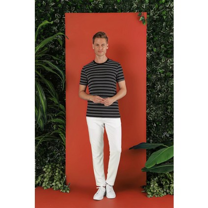 Ts 851 Siyah Spor T-Shirt