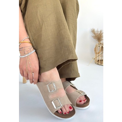 Rıno Ten Nubuk Terlik - Lisinya modelleri