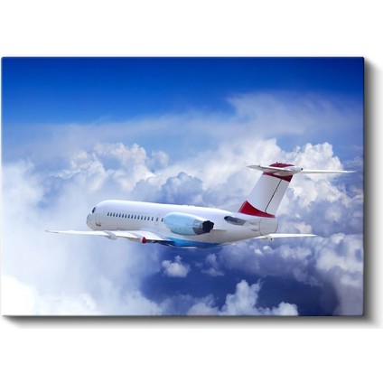 Özel Jet - Bulutlar Arasında Lüks Seyahat Kanvas Tablo fiyatları