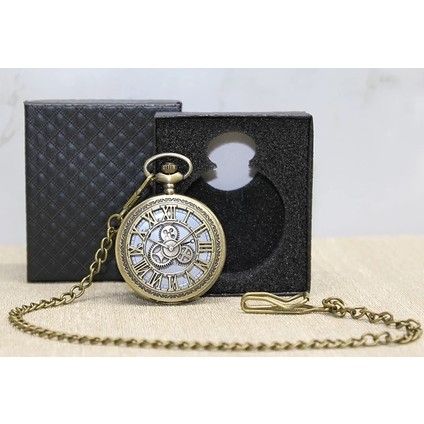 Özel Kutulu Antik Köstekli Saat ALK4666