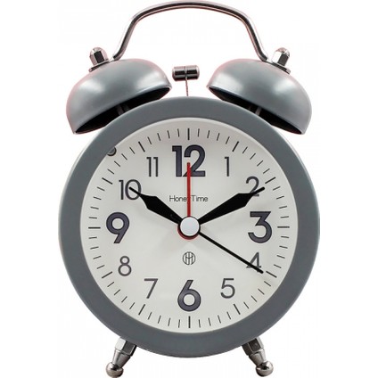 Inç Çalar Saat, Analog Metal Çalar Saat, Öğrenci Ev Dekorasyonu Masaüstü Saati (Yurt Dışından)