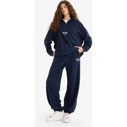 Standart Fit Beli Bağcıklı Cepli Polar Eşofman Altı Y2650AZ25WN fiyatları