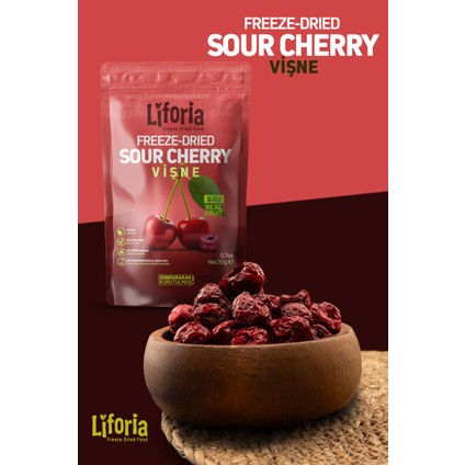 Freeze Dried Tane Vişne- Dondurularak Kurutulmuş Meyve-Freeze Dry Kuru MEYVE 20GR modelleri