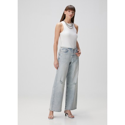 Scout Mavi Wide Leg Jean Pantolon