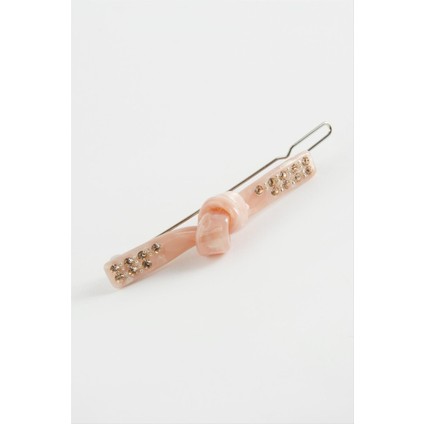 Düğüm Taşlı Klipsli Toka