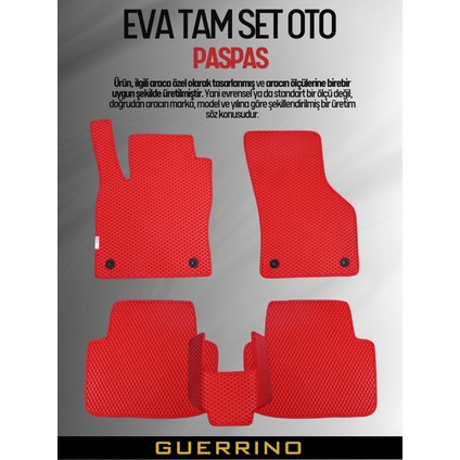 Mercedes-Benz-S SERİSİ-W220-LONG-(1999-2006) Için Eva Iç Paspas Takımı (Metal Topukluk Hariç)