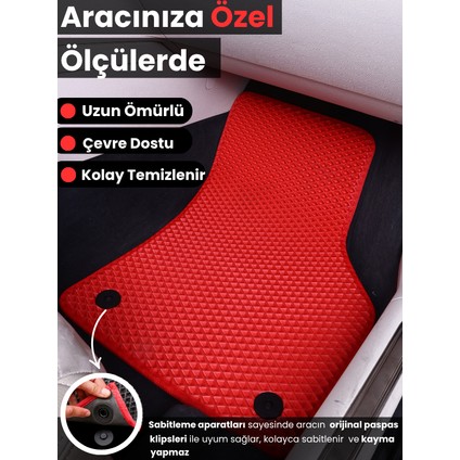 Mercedes-Benz-S SERİSİ-W220-LONG-(1999-2006) Için Eva Iç Paspas Takımı (Metal Topukluk Hariç) fırsatları