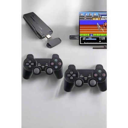 Resveq Atari Oyun Konsolu 2000 Oyunlu Game Stick 2.4g Wireless fırsatları