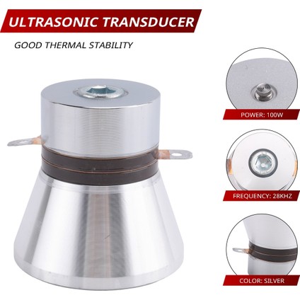 100W 28KHZ Ultrasonik Piezoelektrik Temizleme Dönüştürücü Temizleyici Yüksek Performanslı Ultrasonik Piezoelektrik Dönüştürücü (Yurt Dışından) fırsatları