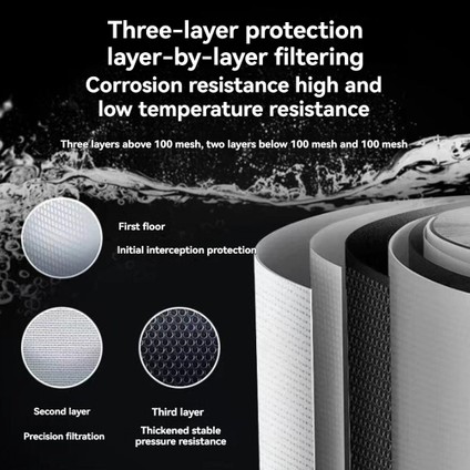 10 Inç 304 Paslanmaz Çelik Su Arıtma Aksesuarları Temizlenebilir ve Etkili Bir Şekilde Tekrar Kullanılabilir 5 Mikron Kirliliği Giderir (Yurt Dışından) modelleri