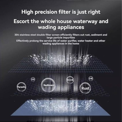 10 Inç 304 Paslanmaz Çelik Su Arıtma Aksesuarları Temizlenebilir ve Etkili Bir Şekilde Tekrar Kullanılabilir 5 Mikron Kirliliği Giderir (Yurt Dışından) indirimleri