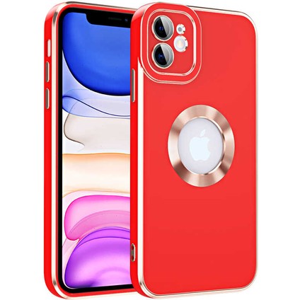 iPhone 11 Kılıf Frms Kongo Kapak-Kırmızı