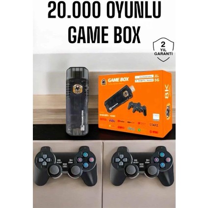 Ds-Derin 20.000 Oyunlu Premium Model Oyun Konsolu 8k Android Tv Hd Game Stick fiyatları
