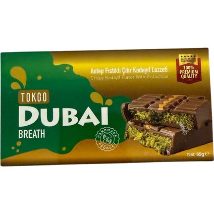 Takoo Dubai Çikolata 65 gr modelleri