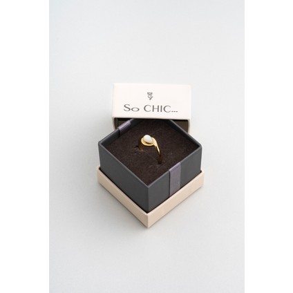 18 Ayar Sarı Altın Kaplama Gümüş Yüzük, Şık ve Zarif Tasarım indirimleri