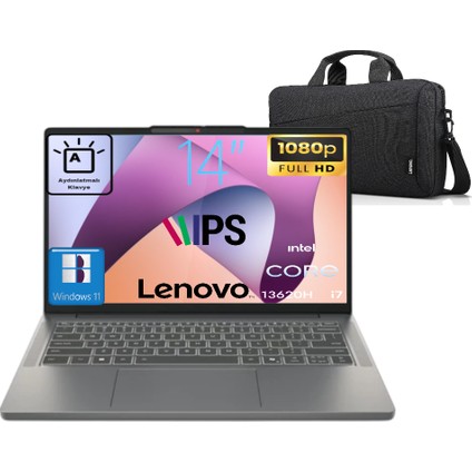 Ideapad Slim 3 14IRH10 P1 Intel I7 13620H Ddr5 16 GB 512 GB 14'' WIN11 83K0002ATR Taşınabilir Bilgisayar