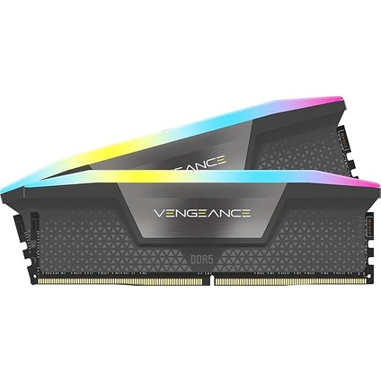 Vengeance Rgb Ddr5 32GB (2X16GB) Ddr5 6400MHZ CL32 Amd Expo Intel Xmp Icue Uyumlu Bilgisayar Belleği - Gri (CMH32GX5M2B6400Z32)