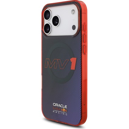 iPhone 17 Pro Max Kılıf Redbull Lisanslı M-Safeli Çift Katmanlı Çizgi Desen Sert Pc Mv Kapak Laciver fiyatları