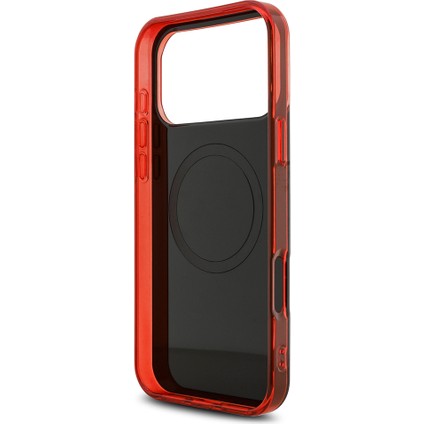 iPhone 17 Pro Max Kılıf Redbull Lisanslı M-Safeli Çift Katmanlı Çizgi Desen Sert Pc Mv Kapak Laciver