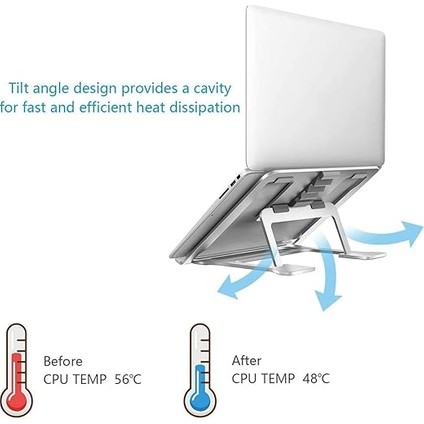 Için Ayarlanabilir Dizüstü Bilgisayar Standı 11-16 Inch indirimleri