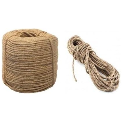 Marifetlerim - Natürel Halat Urgan Ip 1 cm 10 Metre