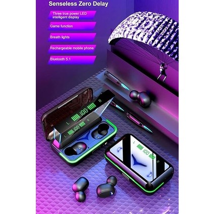 E10 Mipods Bt 5.1 Oyuncu Kulaklığı Işıklı LED Göstergeli Bluetooth Kulakiçi Kulaklık fırsatları