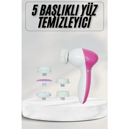 Cilt Temizleme ve Masaj Aleti 5 Başlıklı Akne ve Sivilce Önleyici fiyatları